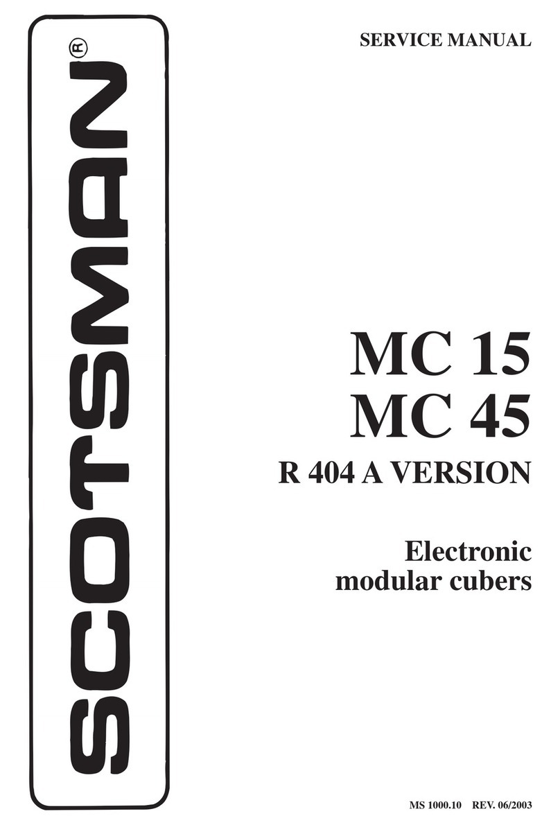 Scotsman MC 45 User manual