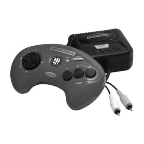 Radica Games Sega megadrive 75020 User manual