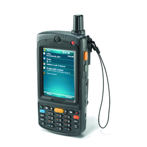 Motorola MC75 - Worldwide Enterprise Digital... User manual Motorola MC75 - Worldwide Enterprise Digital... User manual