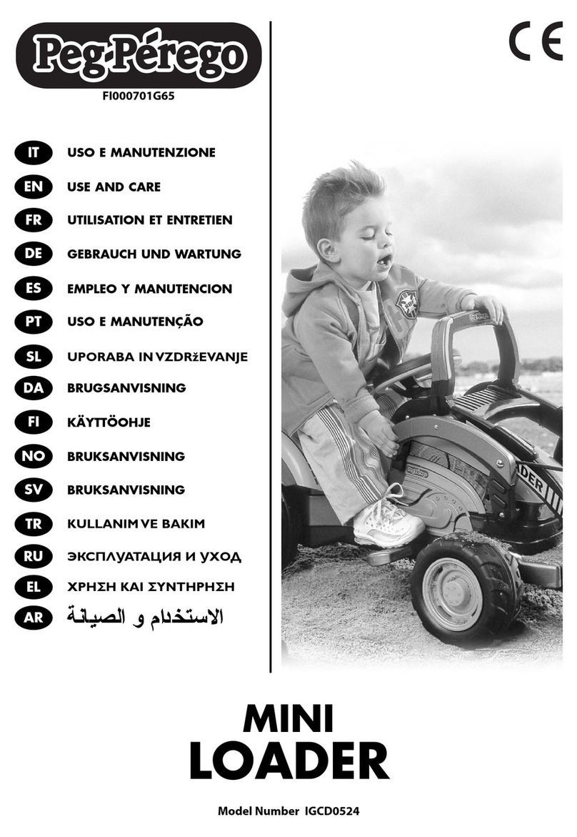 Peg-Perego Mini Loader IGCD0524 Installation instructions