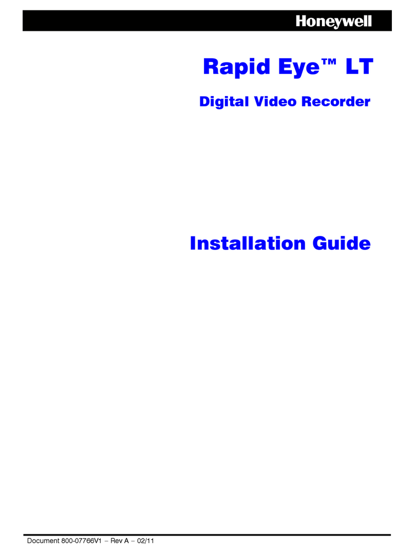 Honeywell Rapid Eye LT User manual