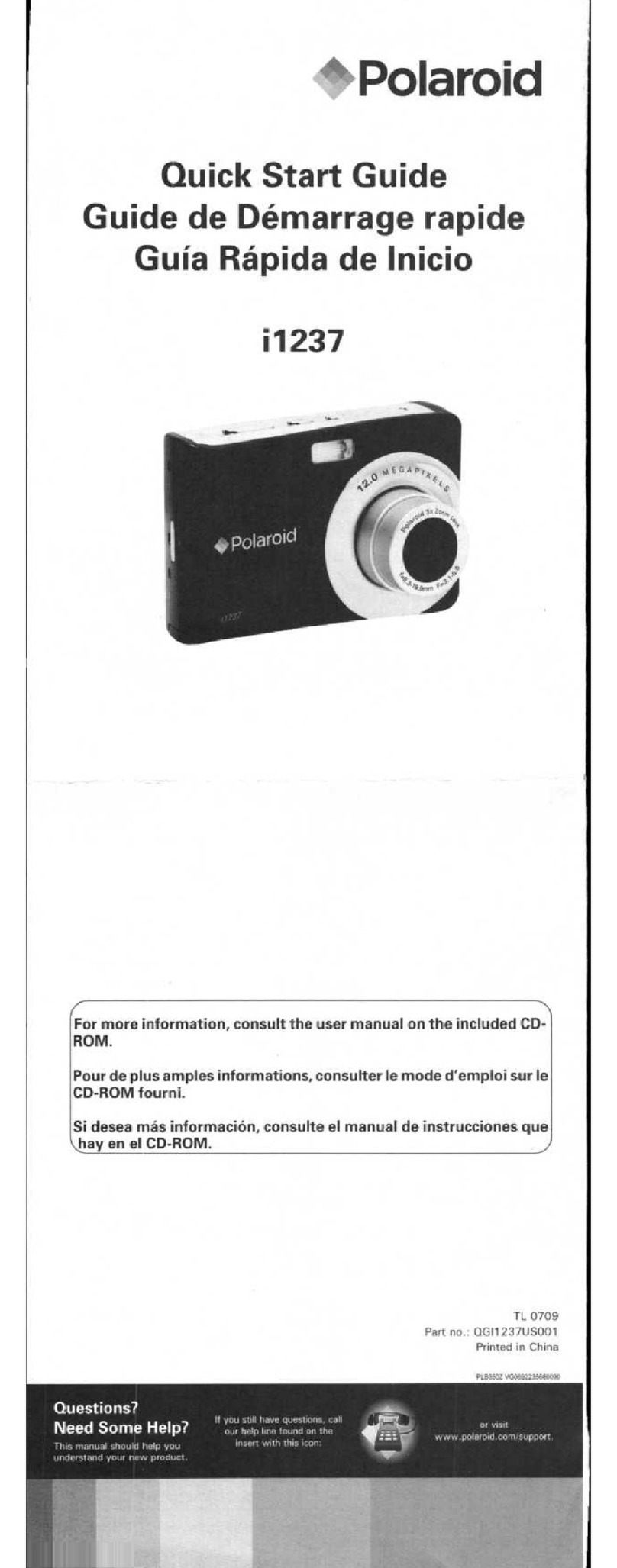 Polaroid i1237 User manual