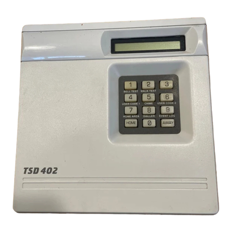 Menvier Security TSD402 Installation & user guide Menvier Security TSD402 Installation & user guide