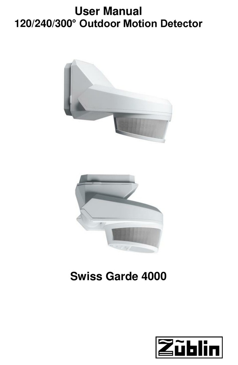 Zublin Swiss Garde 4000 user manual