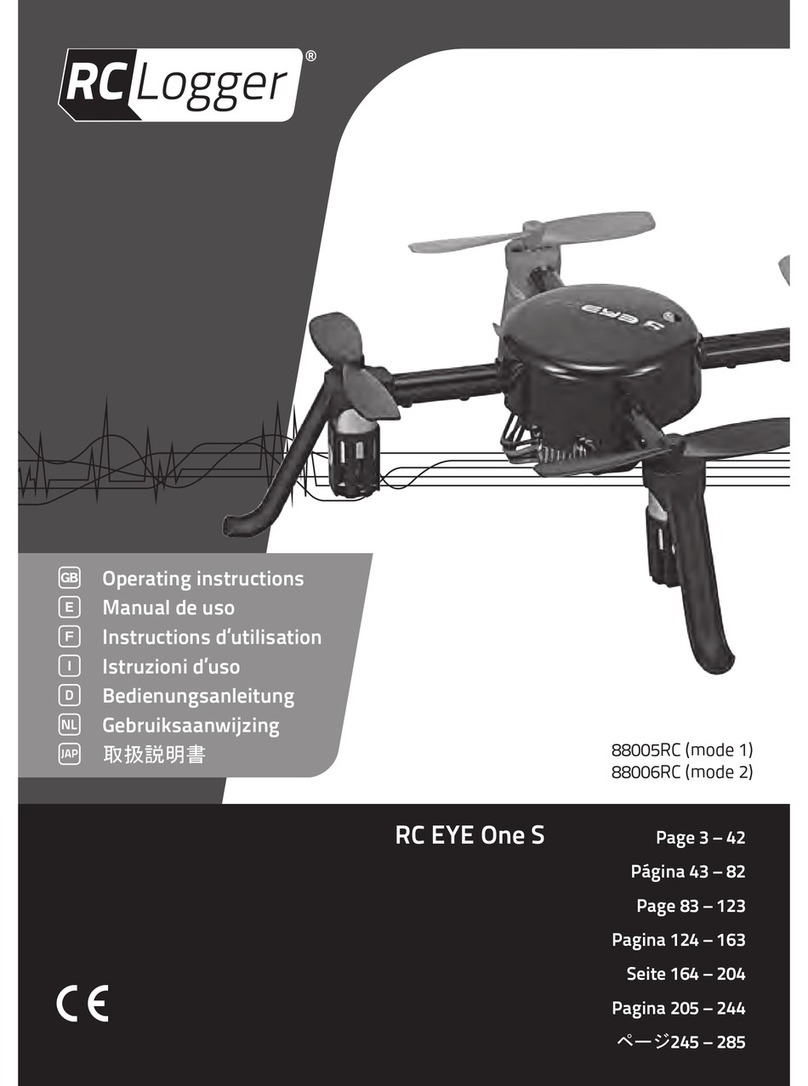 RC Logger RC EYE One S 88005RC User manual
