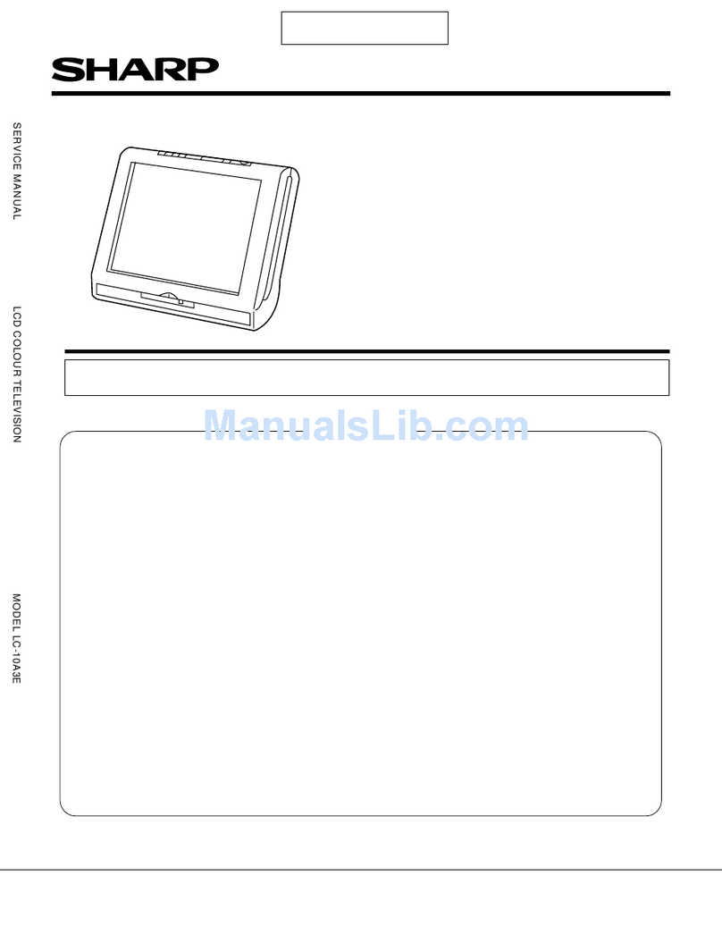 Sharp LC-10A3E User manual