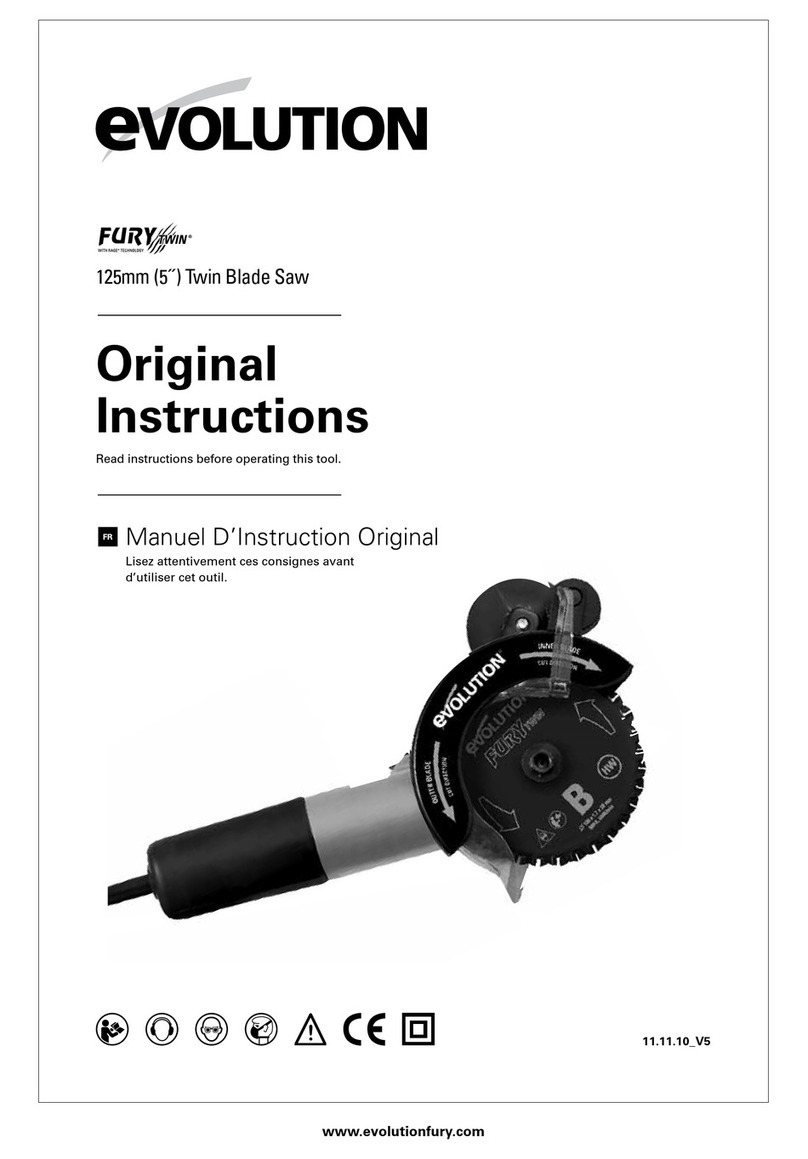 Evolution FURY Twin 125 Original instructions