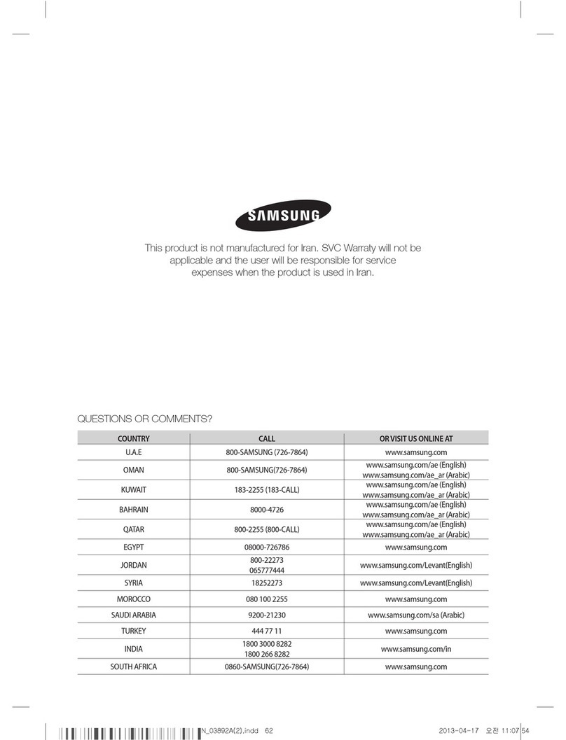 Samsung AF28FSSDA Series Guide