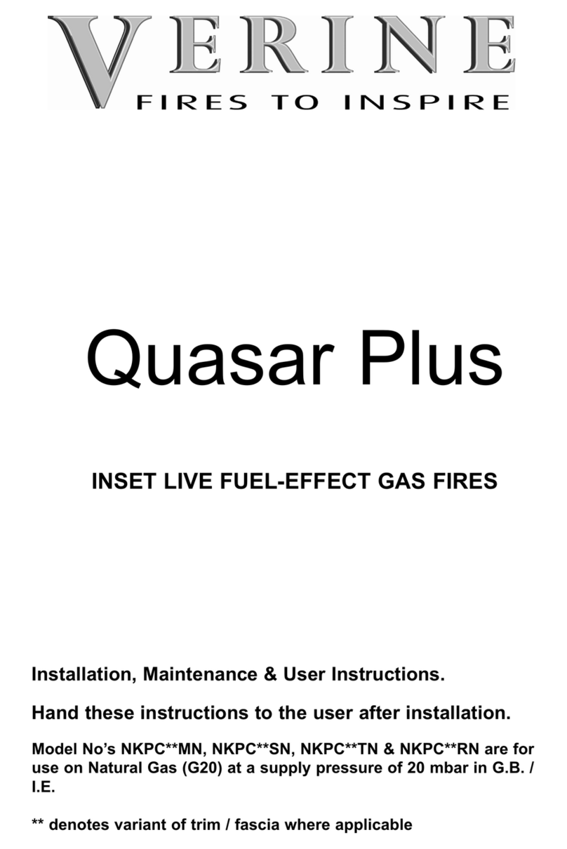 Verine Quasar Plus Mounting instructions