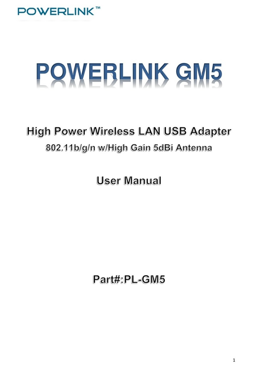 Powerlink PL-GM5 user manual