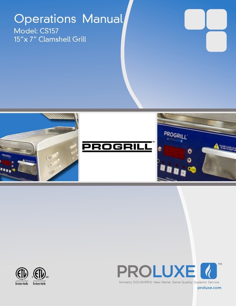 Progrill CS157 User manual