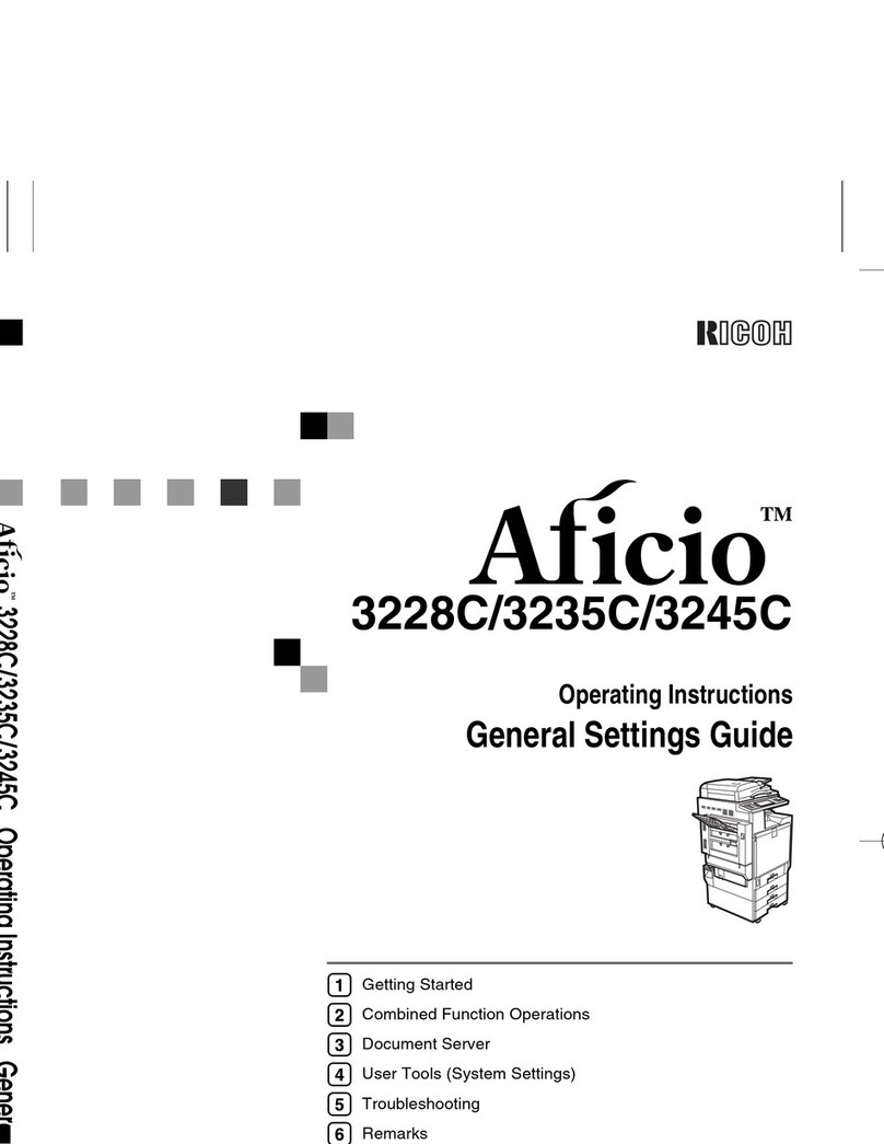 Aficio 3235C User manual