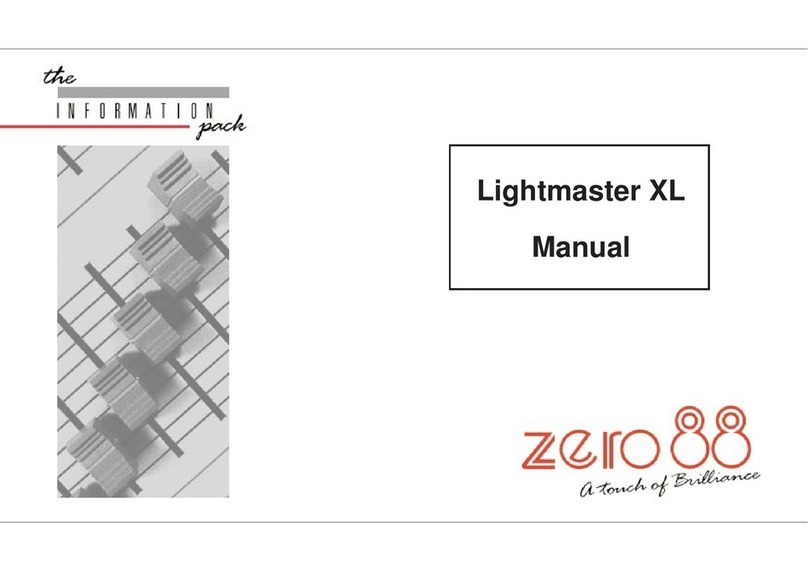 Zero88 Lightmaster XL manual