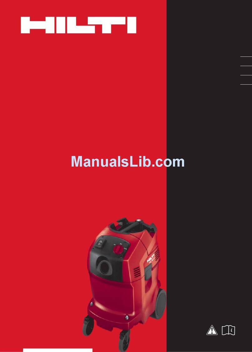 Hilti VC 20?U User manual