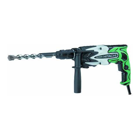 Hitachi DH 24PM User manual