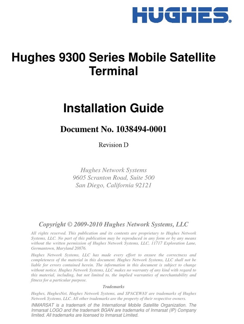 Hughes 9300 Series installation guide