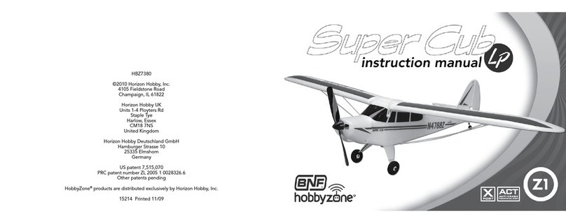 Horizon Hobby HBZ7380 Super Cub instruction manual