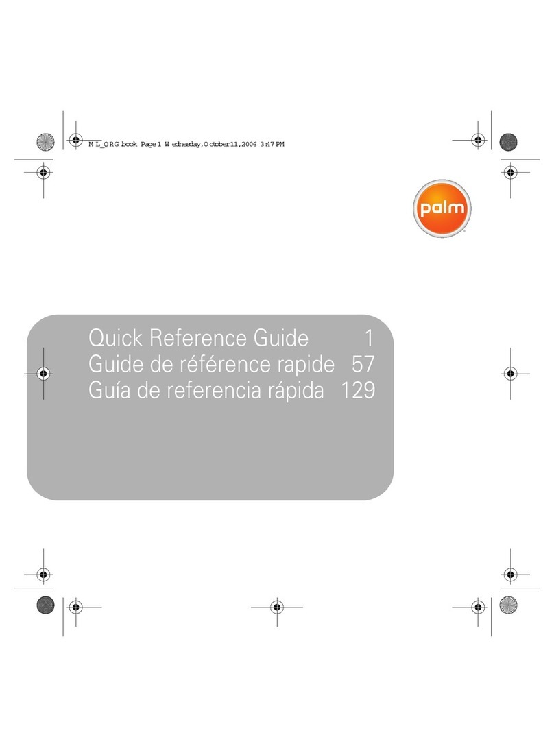 Palm Treo 700p User manual