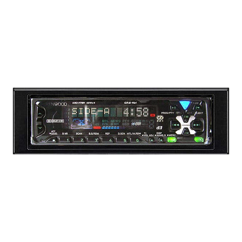 Kenwood KRC-778R User manual