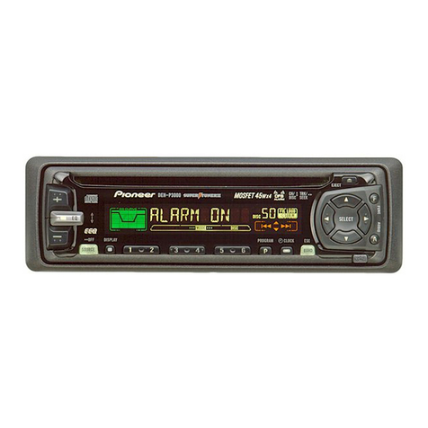 Pioneer DEH-P3000R Service manual