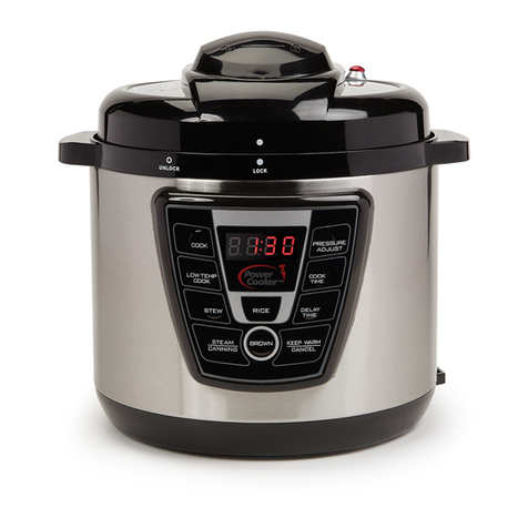 TriStar Power Cooker PC-TRI6 owner's manual
