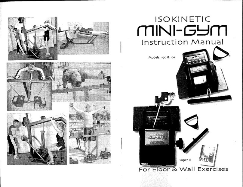 Isokinetic Mini-Gym 100 instruction manual