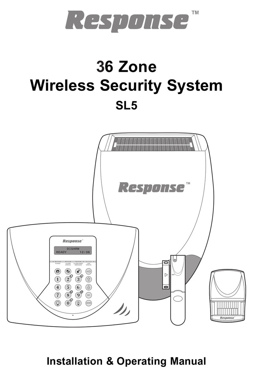 Response SL5 Installation instructions