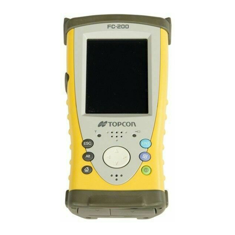 Topcon Pocket-3D reference guide