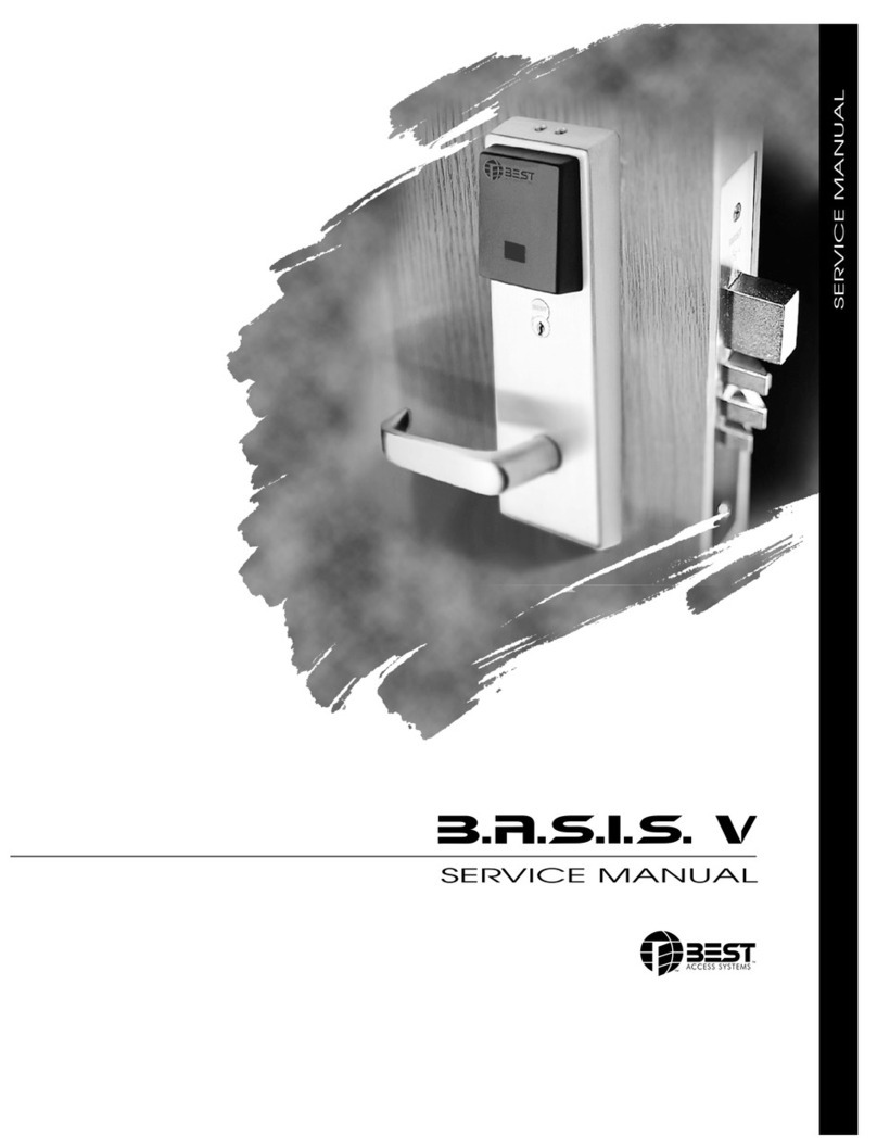 BEST ACCESS SYSTEMS B.A.S.I.S. V Service manual