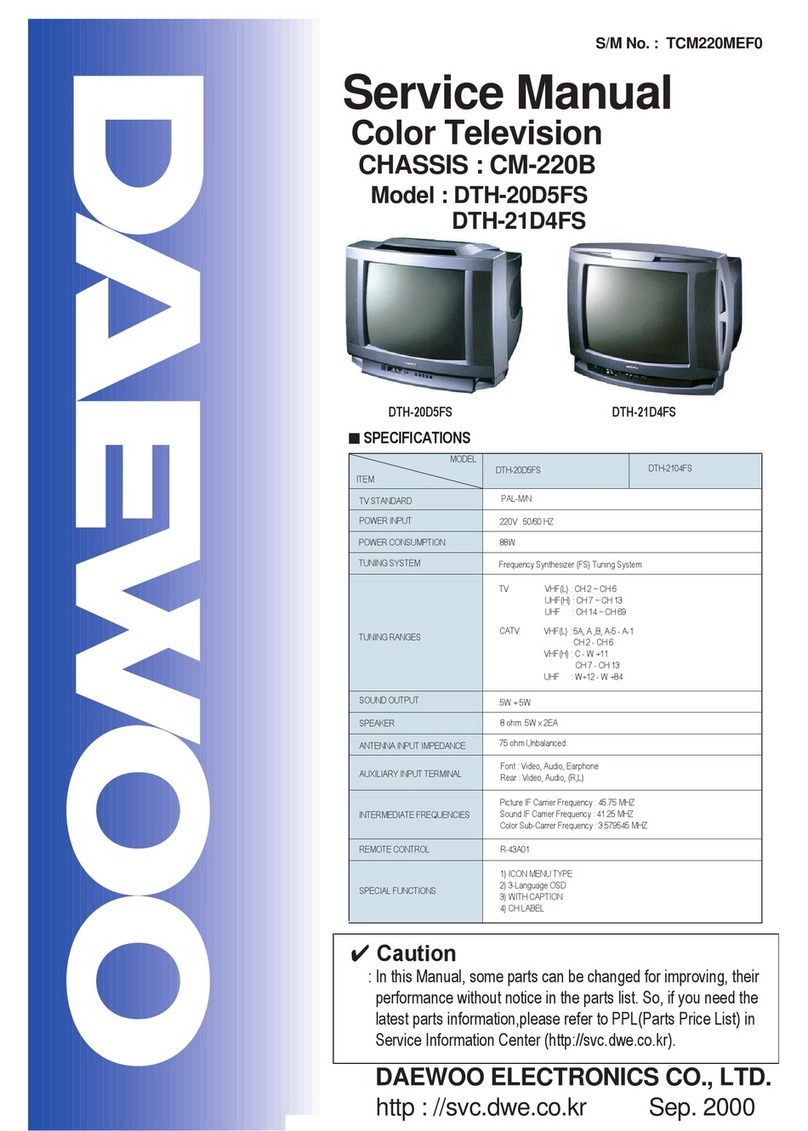 Daewoo DTH-20D5FS User manual