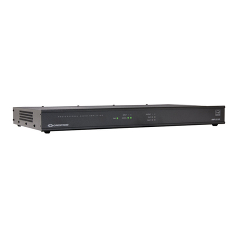 Crestron AMP-2210S How to use