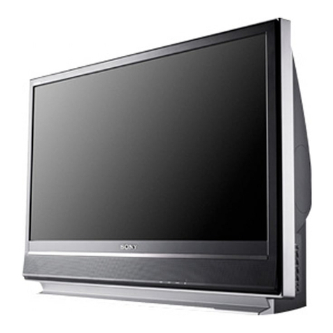 Sony KDF-37H1000 - 37" Bravia 3lcd Microdisplay Projection... User manual