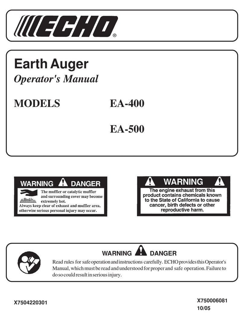 Echo EA-400 User manual
