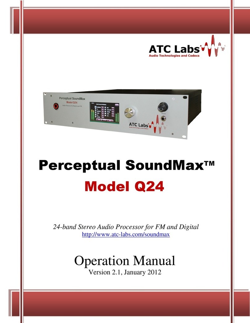 ATC Labs Perceptual SoundMax Q24 Operation manual