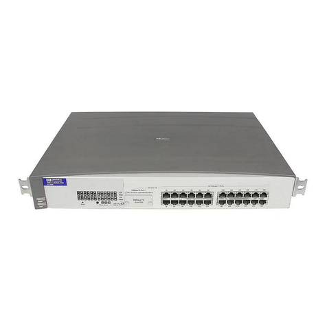 HP ProCurve 2224 User manual