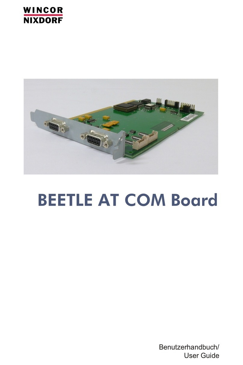 Wincor Nixdorf BEETLE AT COM Board user guide Wincor Nixdorf BEETLE AT COM Board user guide
