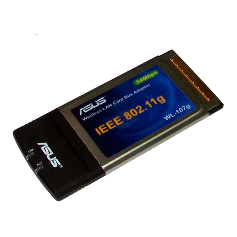 Asus WL-107G User manual Asus WL-107G User manual