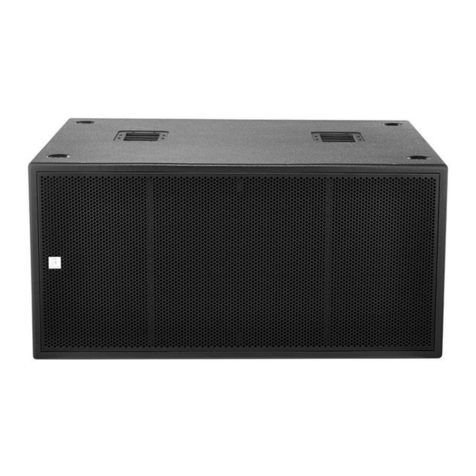 thomann The Box Pro A 218 LA User manual