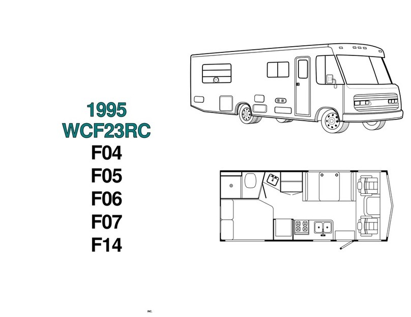 Winnebago WCF23RC 1995 manual