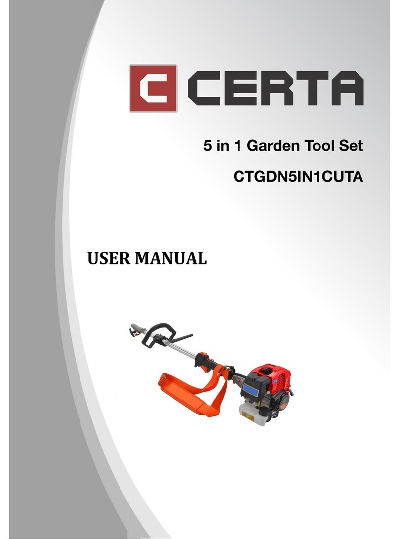 Certa CTGDN5IN1CUTA user manual