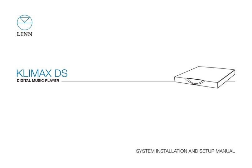 Linn KLIMAX DS Installation and setup manual