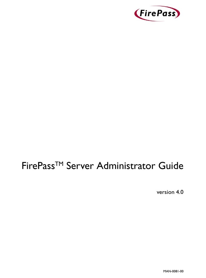 F5 FirePass Administrator's guide