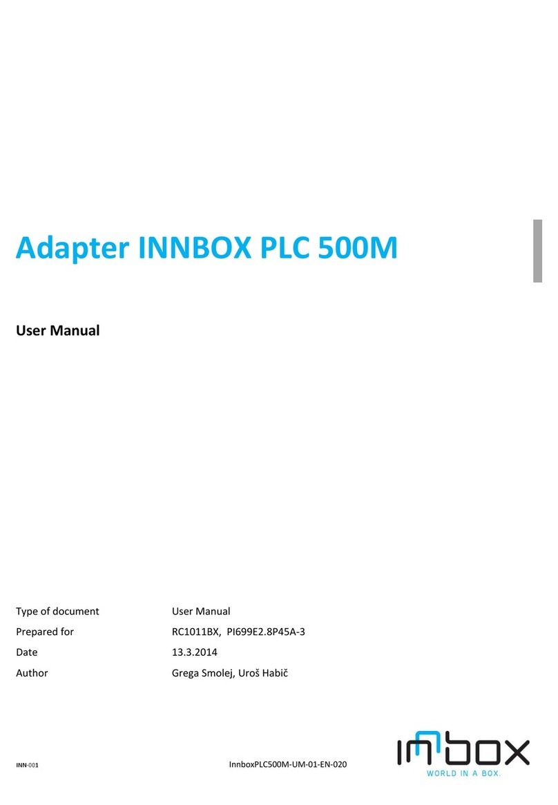 Innbox PLC500M user manual