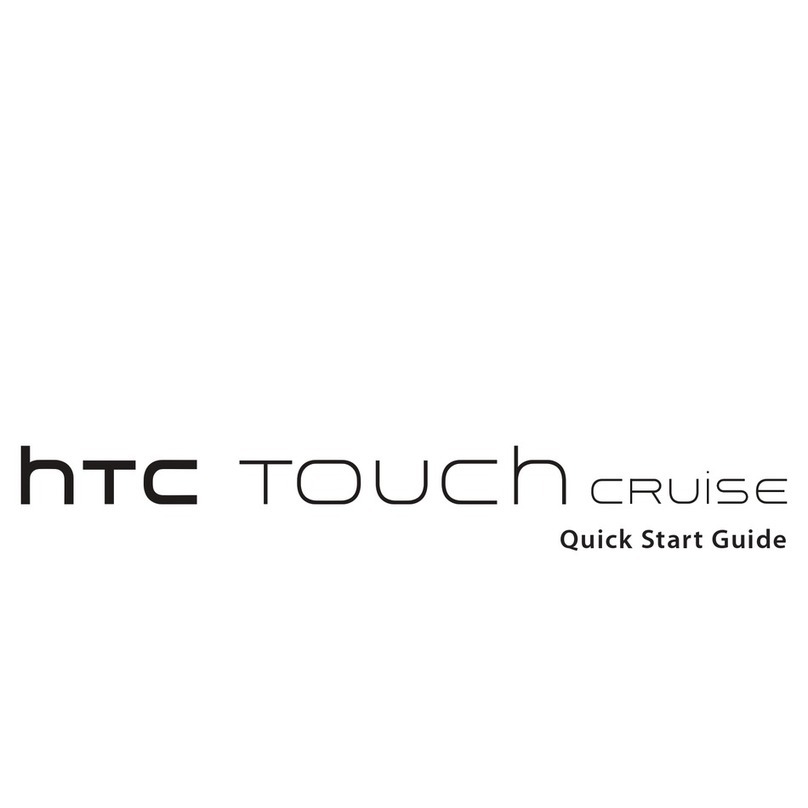 HTC Touch Cruise quick start guide