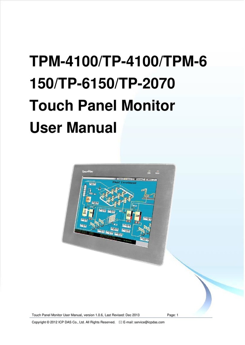 ICP DAS USA SmartView TPM-4100 user manual