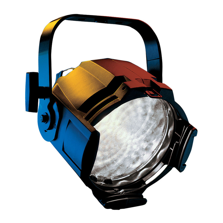 ETC Source Four HID PARNel User manual ETC Source Four HID PARNel User manual