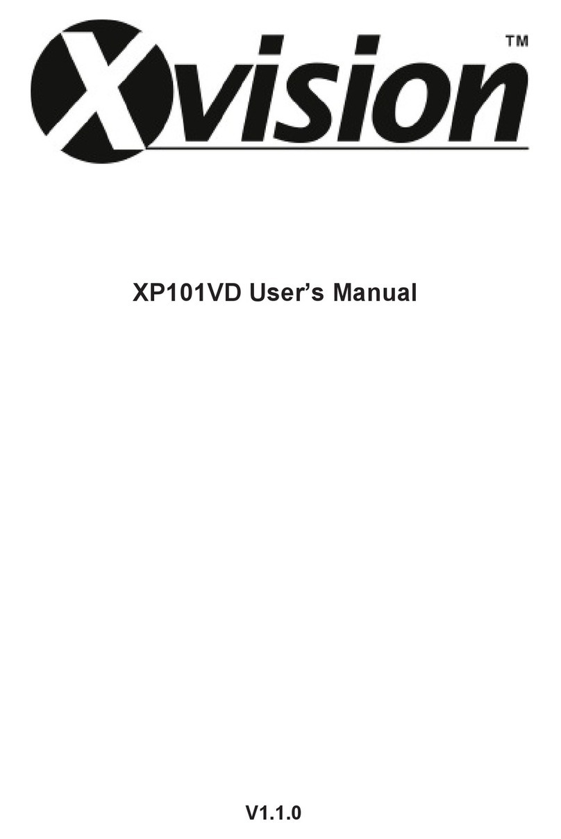 X-Vision XP101VD user manual
