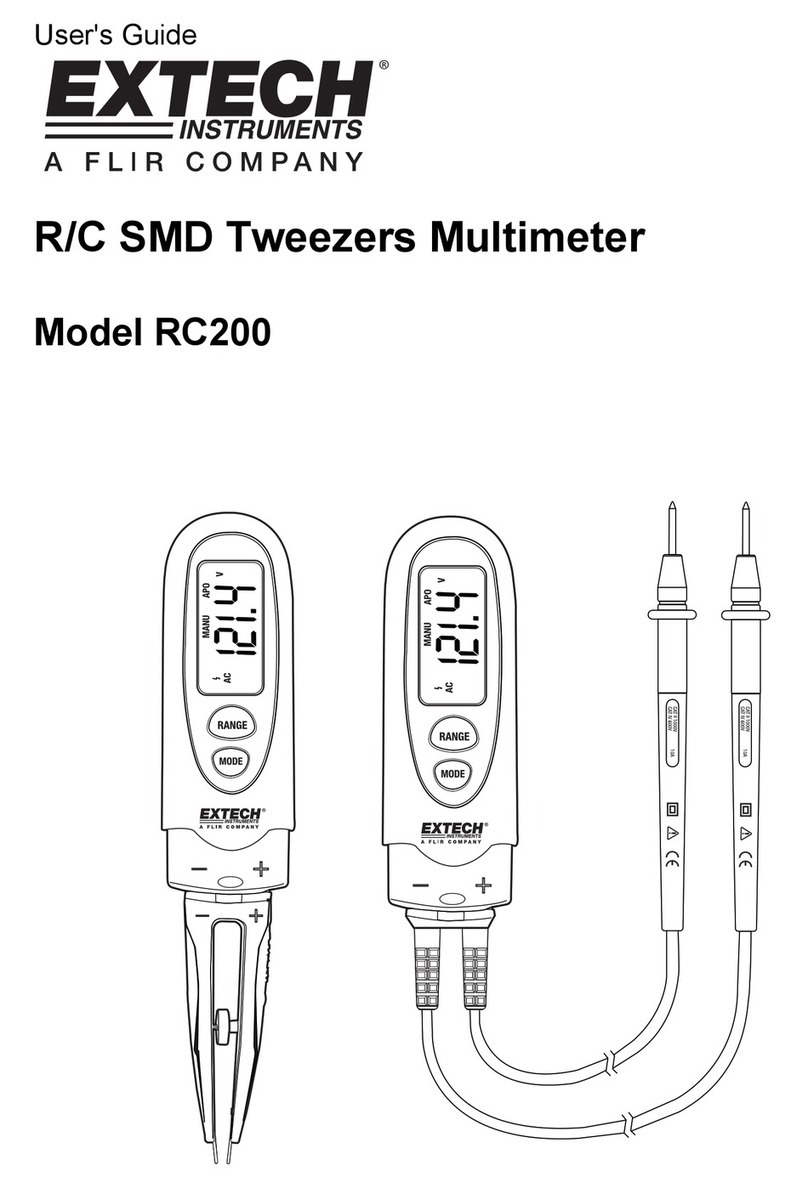 Extech Instruments RC200 User manual