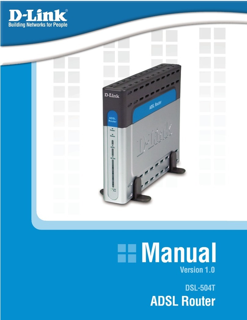 D-Link DSL-504T User manual D-Link DSL-504T User manual