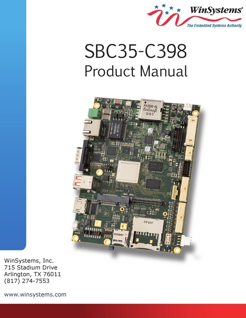 WinSystems SBC35-C398 product manual